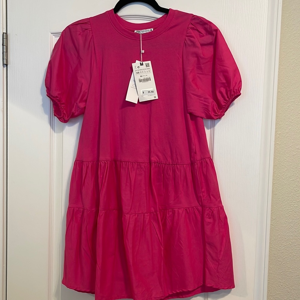 Brand new pink Zara dress